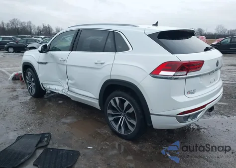 2021 Volkswagen Atlas Cross Sport 3.6L V6 Sel Premium R-Line z USA, uszkodzony, nr VIN 1V2FE2CA6MC241043